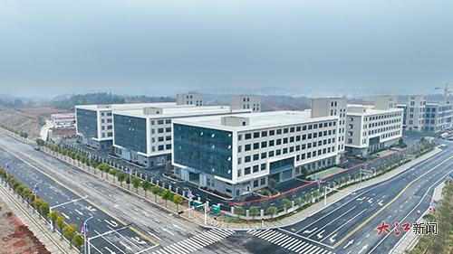 共青城低空经济产业制造中心。潘成摄