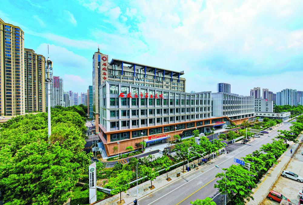 新投用的石家庄市第五医院。 记者 王兆伟 摄