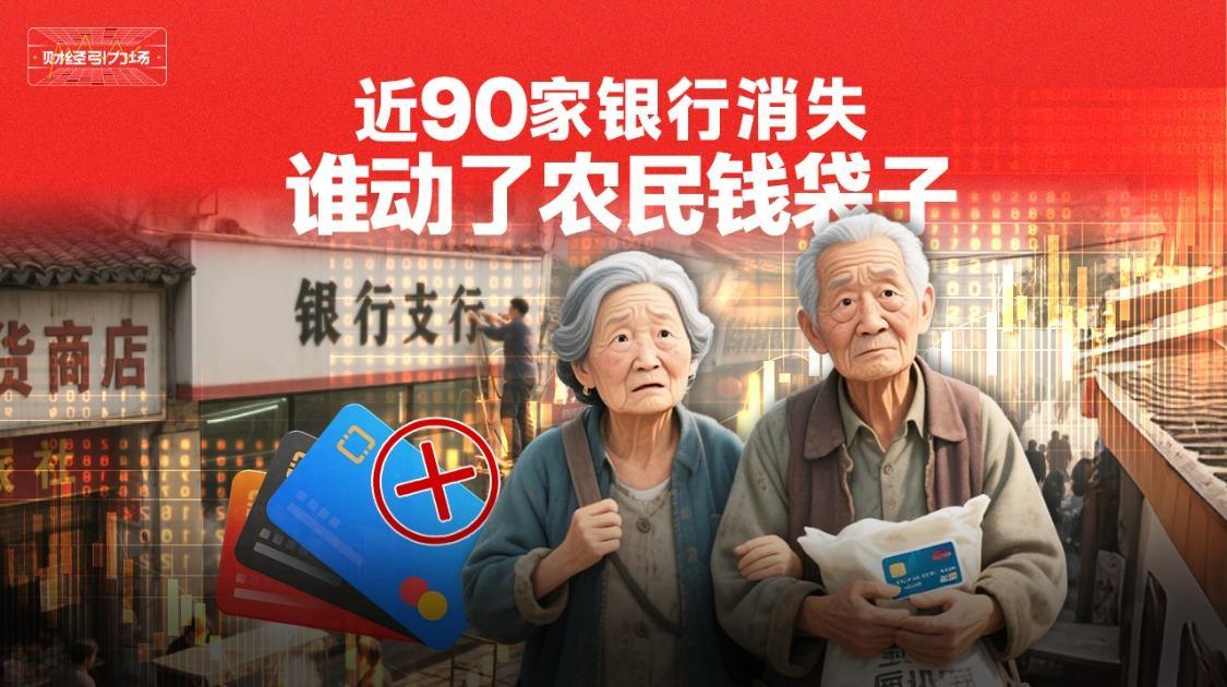 近90家银行消失，谁动了农民钱袋子
