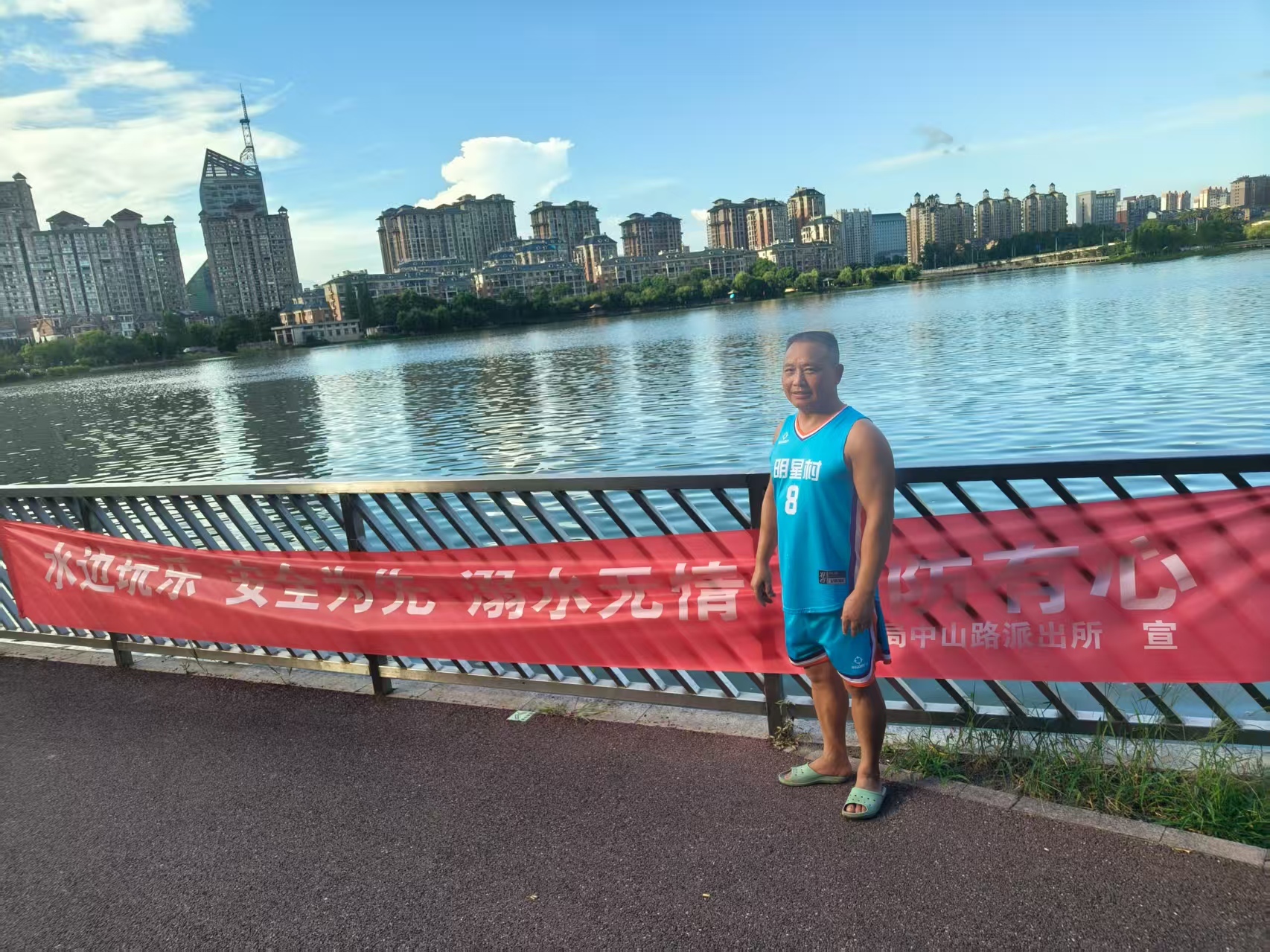 图为陈国民。（受访者供图）