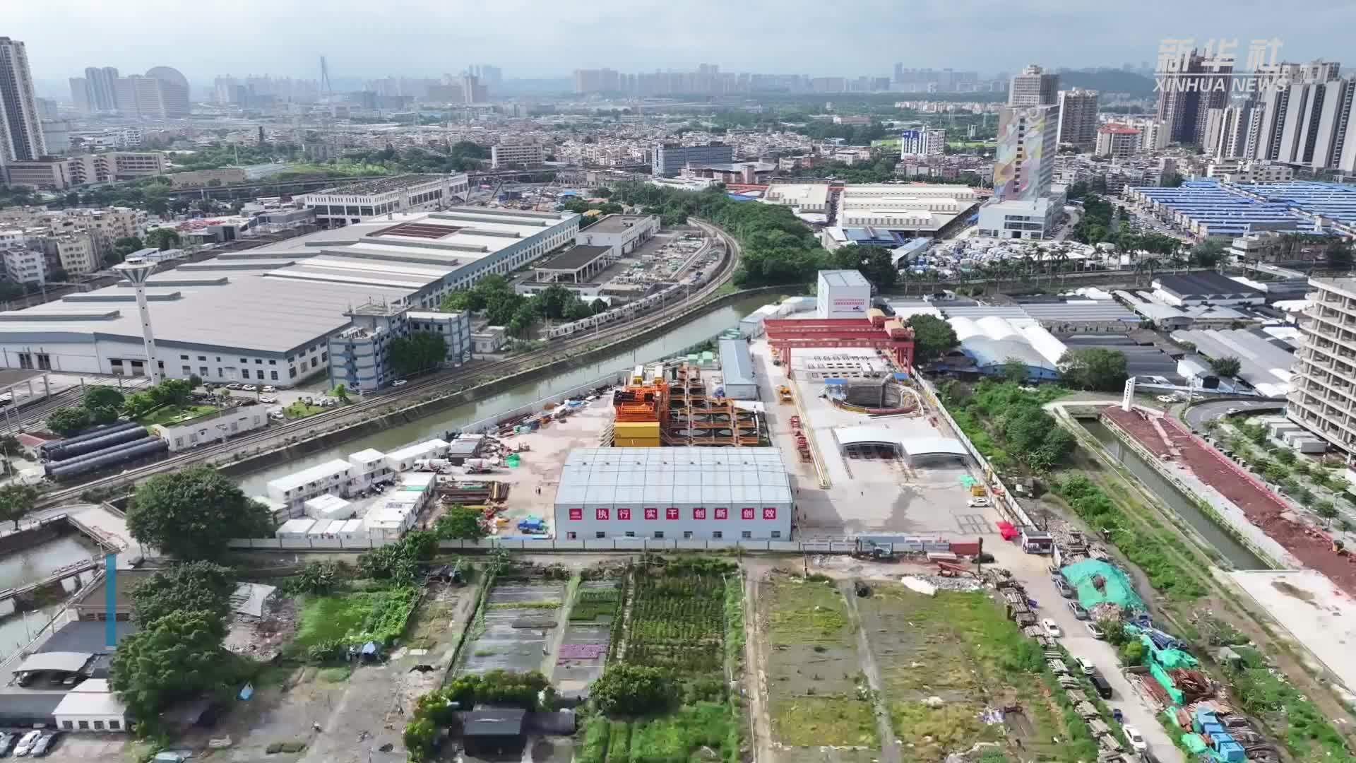 广南联络线建设进入地下攻坚新阶段