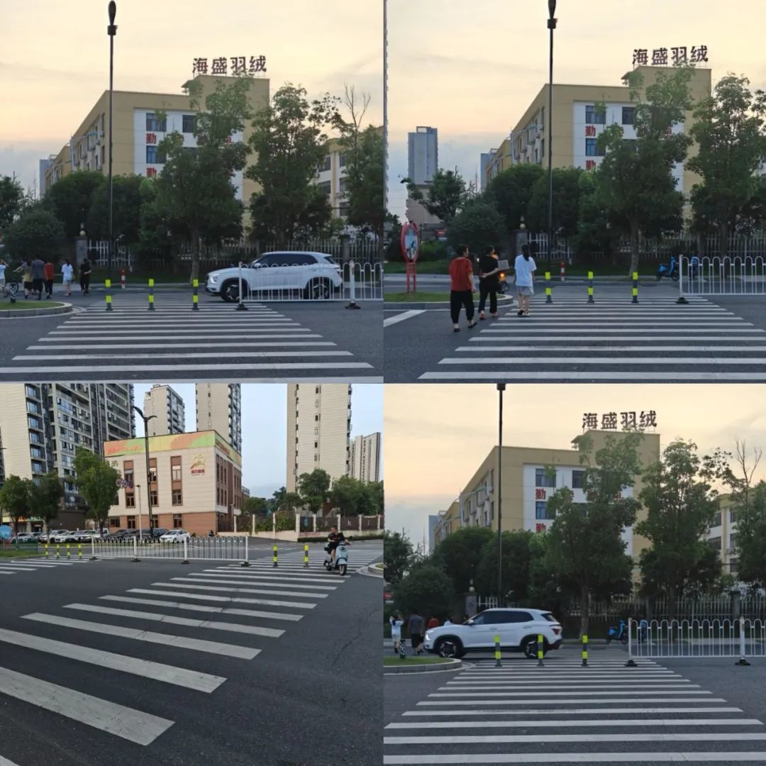 上饶经开区扬帆中学附近斑马线上不礼让行人 市民过马路心很慌