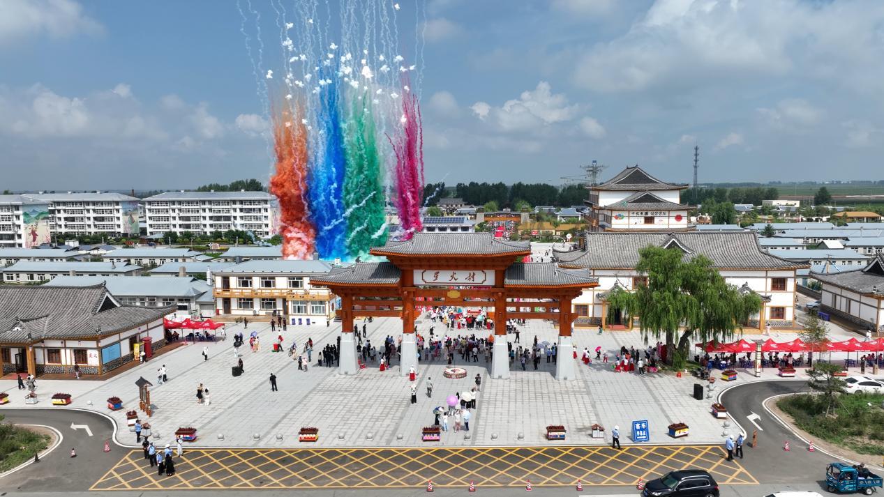 星火稻乡旅游景区（桦川县融媒体中心供图）