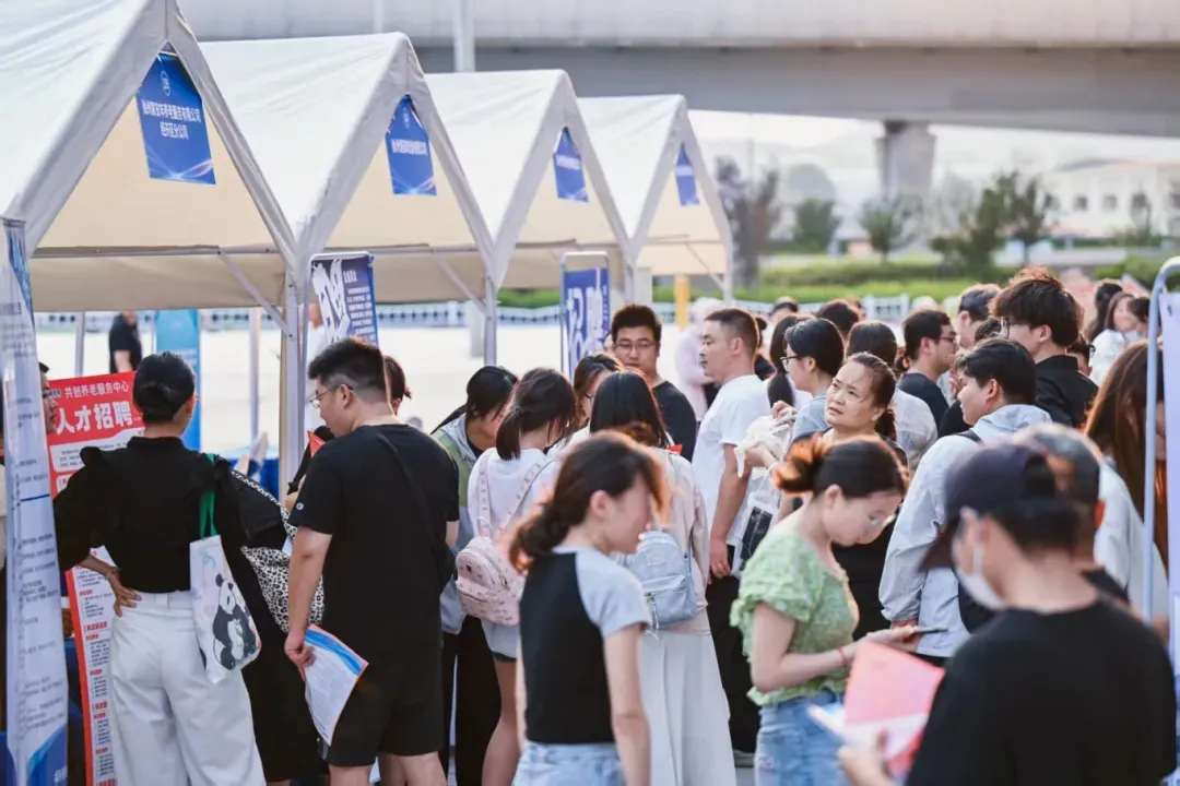 徐州经开区:“人才夜市”点亮就业新场景