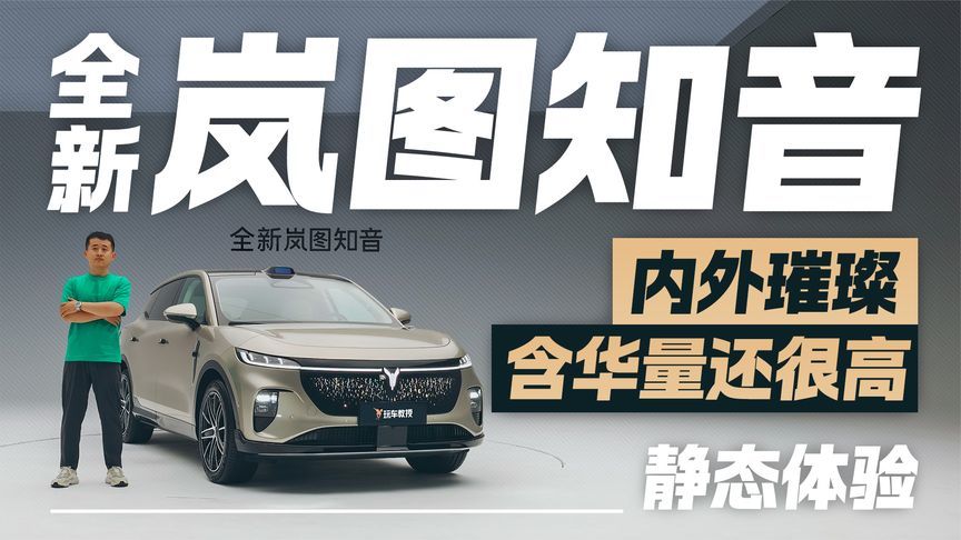 这波“含华量”赢麻了！静态体验全新岚图知音 灯组炫酷+座舱奢华