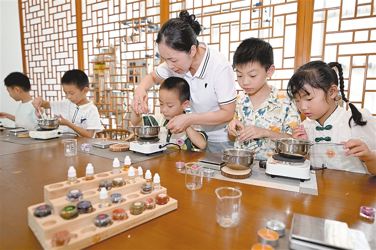 金溪县：芳香研学 多彩暑假（图）