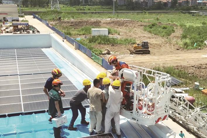 救援现场 通讯员供图