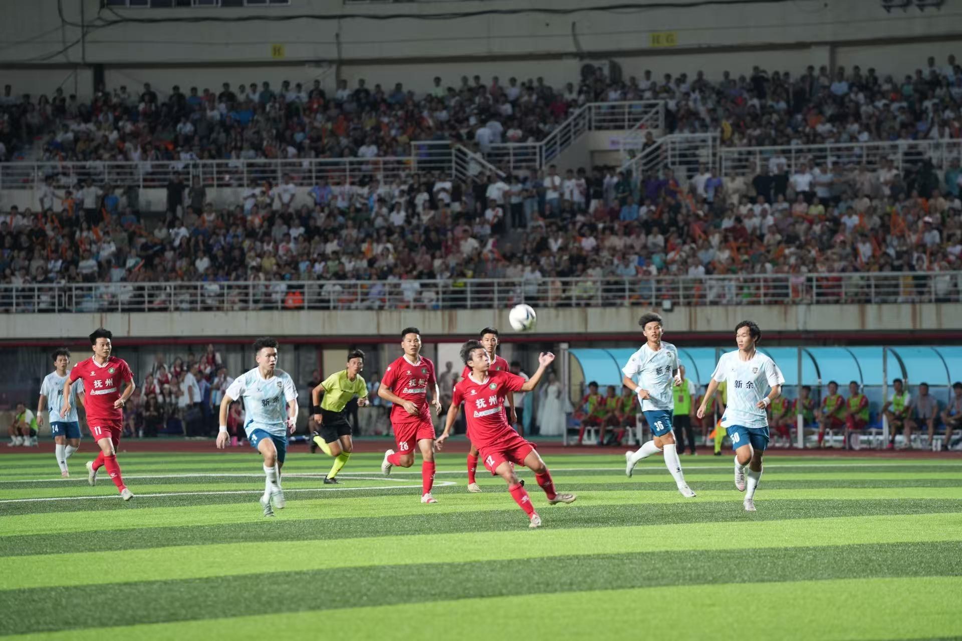 图为比赛现场。抚州日报记者戈芬摄