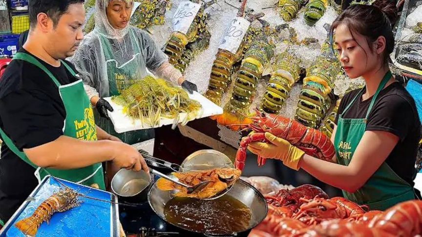 见识一下，泰国唐人街的海鲜大排档，每一口都是极致的美味
