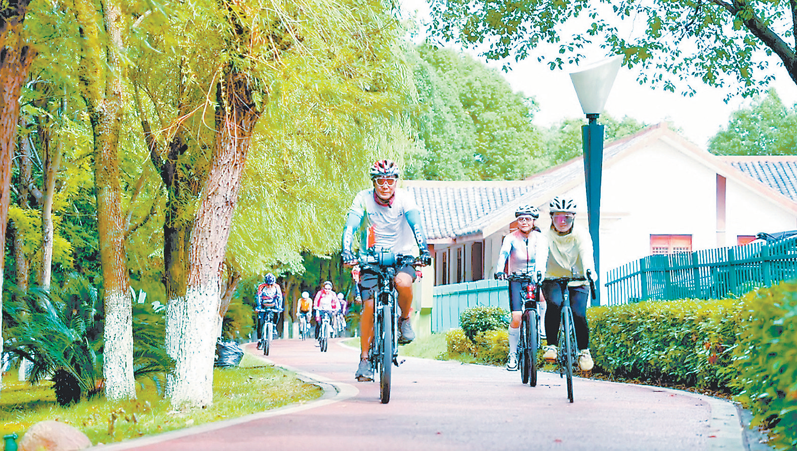 抚州：绿色骑行畅享健康生活（图）