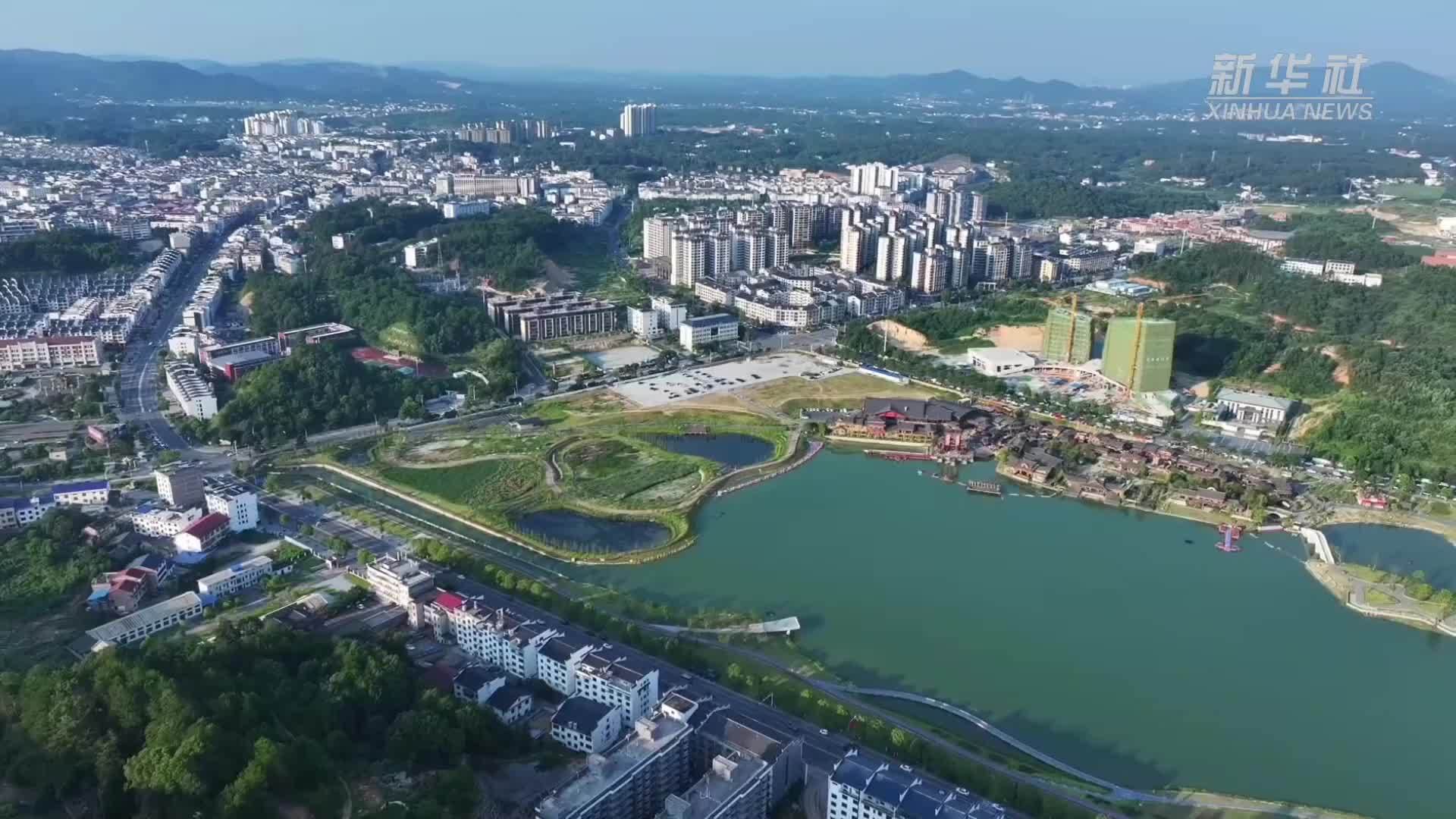 湖南南岳：滩涂荒地蜕变“江南水乡”
