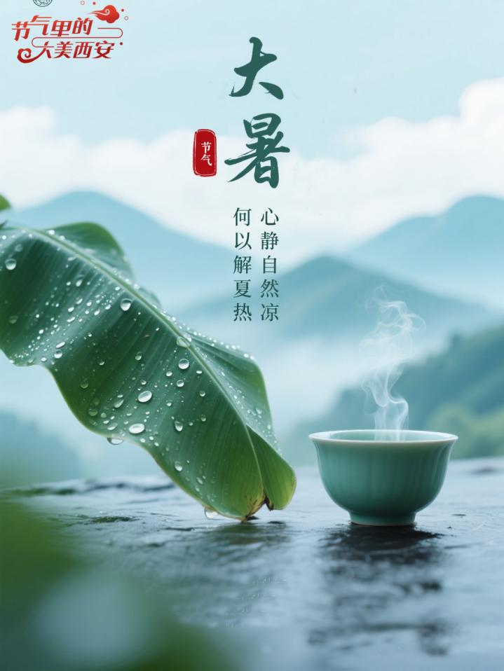 节气里的大美西安 | 今日大暑 酷热下的生活乐章