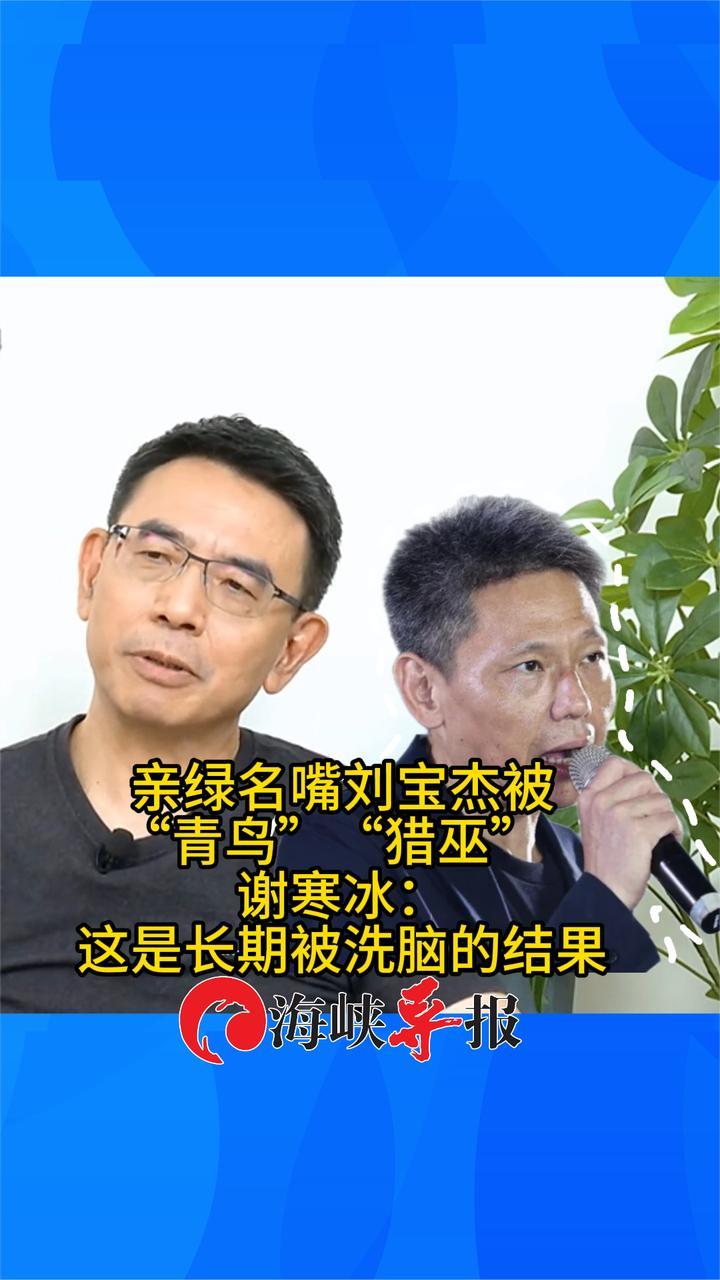 亲绿名嘴刘宝杰被“青鸟”猎巫,谢寒冰:这是长期被洗脑的结果_凤凰网资讯_凤凰网