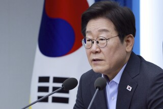 7月24日，李在明出席国务会议。 图源：外媒报道配图