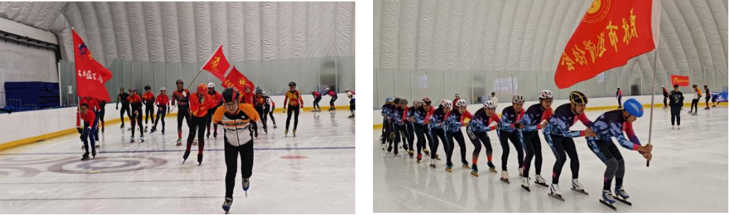 (培训活动中的欢乐互动)