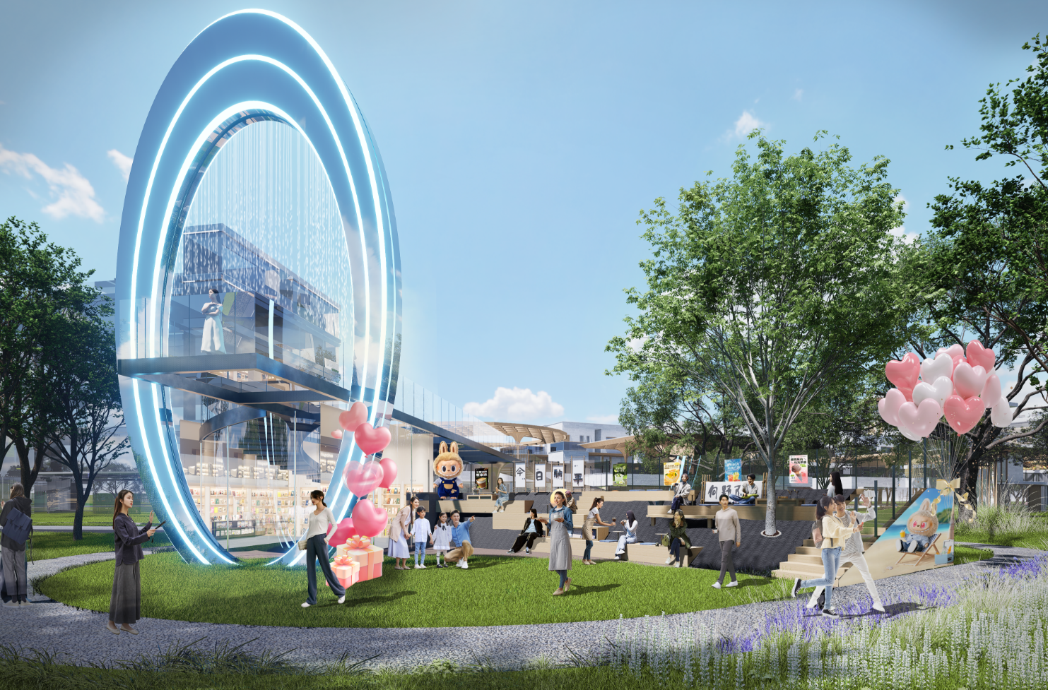 打造长株潭文旅新地标 湘潭“漫湖里街区”项目开工