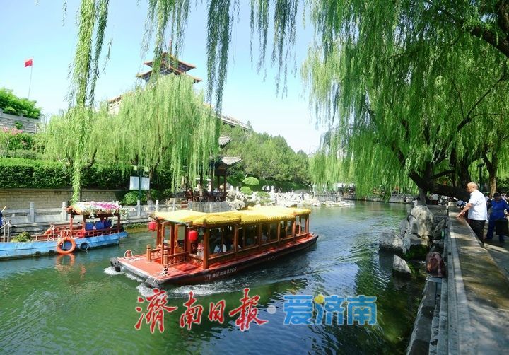 一年四季 泉在济南丨8连涨！黑虎泉水位达到今年最高值