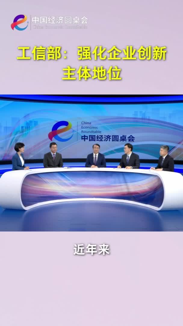 中国经济圆桌会｜工信部：强化企业创新主体地位