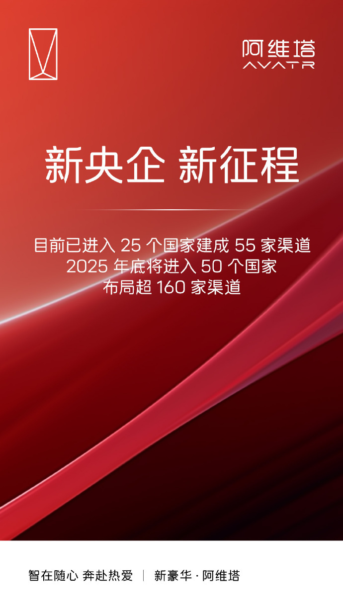 阿维塔陈卓：拟明年下半年推出与华为联合共创的首款产品
