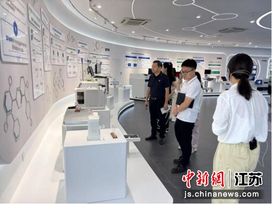 重点企业专题调研服务活动现场。南京生物医药谷供图