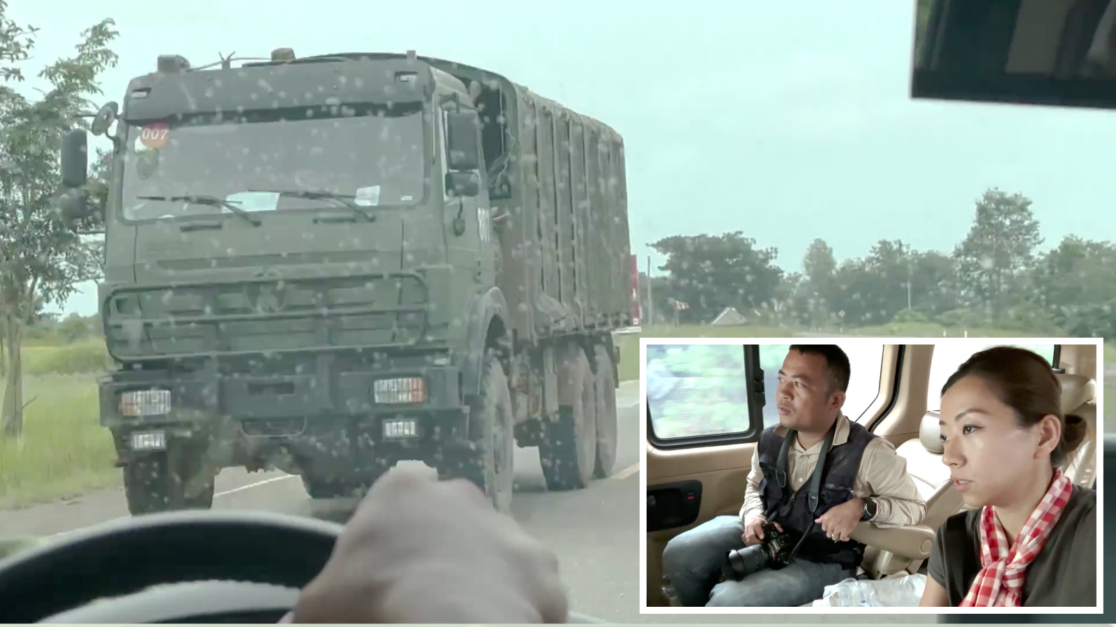 凤凰记者直击柬埔寨边境冲突状况