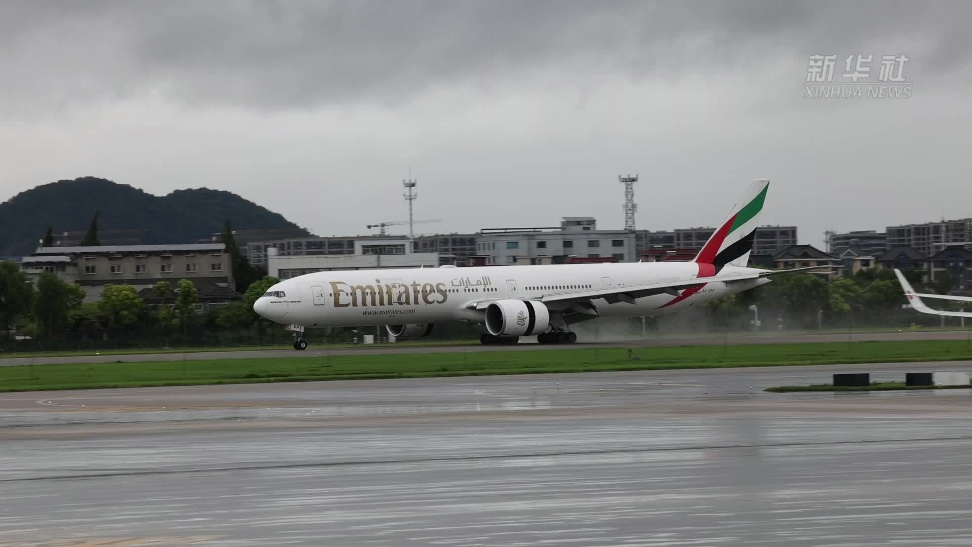 阿联酋航空开通迪拜至杭州往返航班