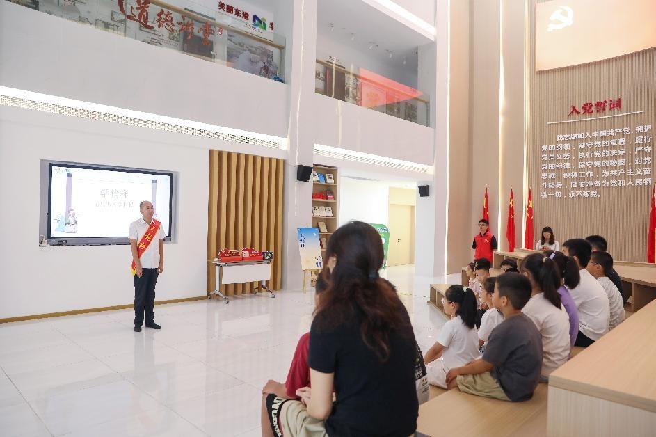 无锡东港：道德讲堂燃情开讲  青少年共铸家国情怀