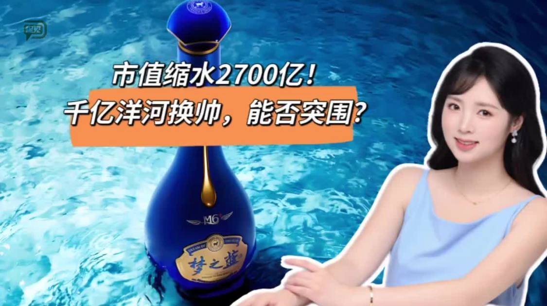 市值缩水2700亿，千亿洋河换帅，能否突围？