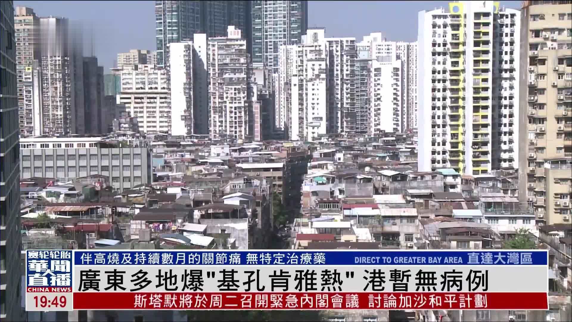 广东多地爆“基孔肯雅热”香港暂无病例