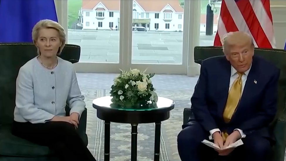 欧美不平等贸易协定，欧洲国家痛批：被特朗普当早餐吃掉