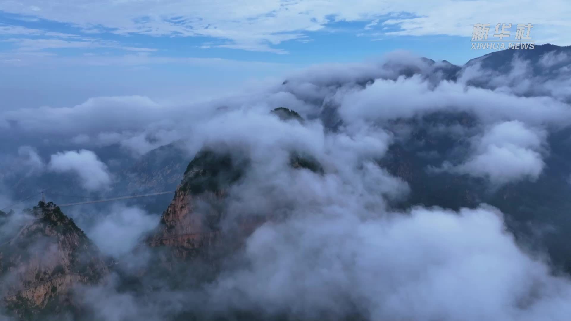 千城胜景｜河北秦皇岛：雨后云雾漫青山