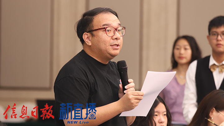 江西衛視提問