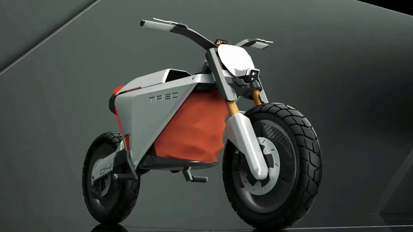 60年代复古风电动摩托车：续航70英里，3小时快充80%