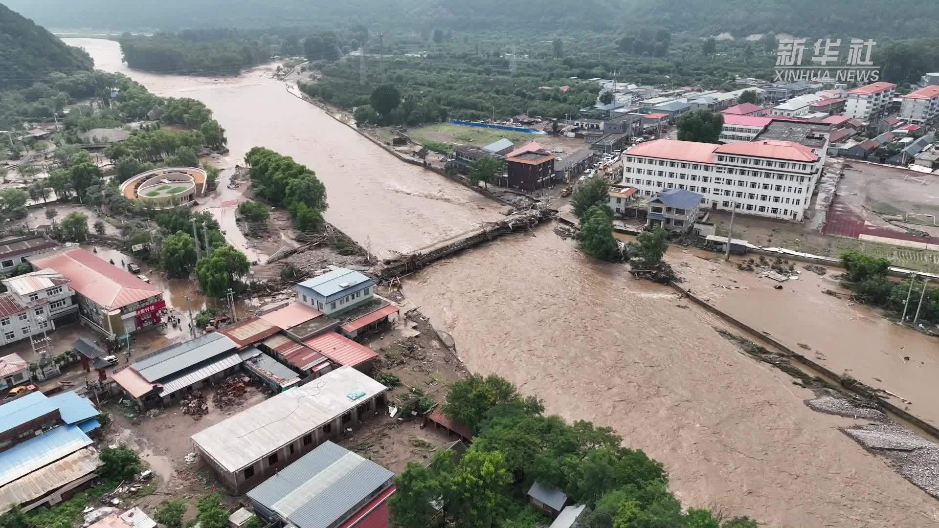 红色预警升级时：天津市蓟州区抢险救援直击