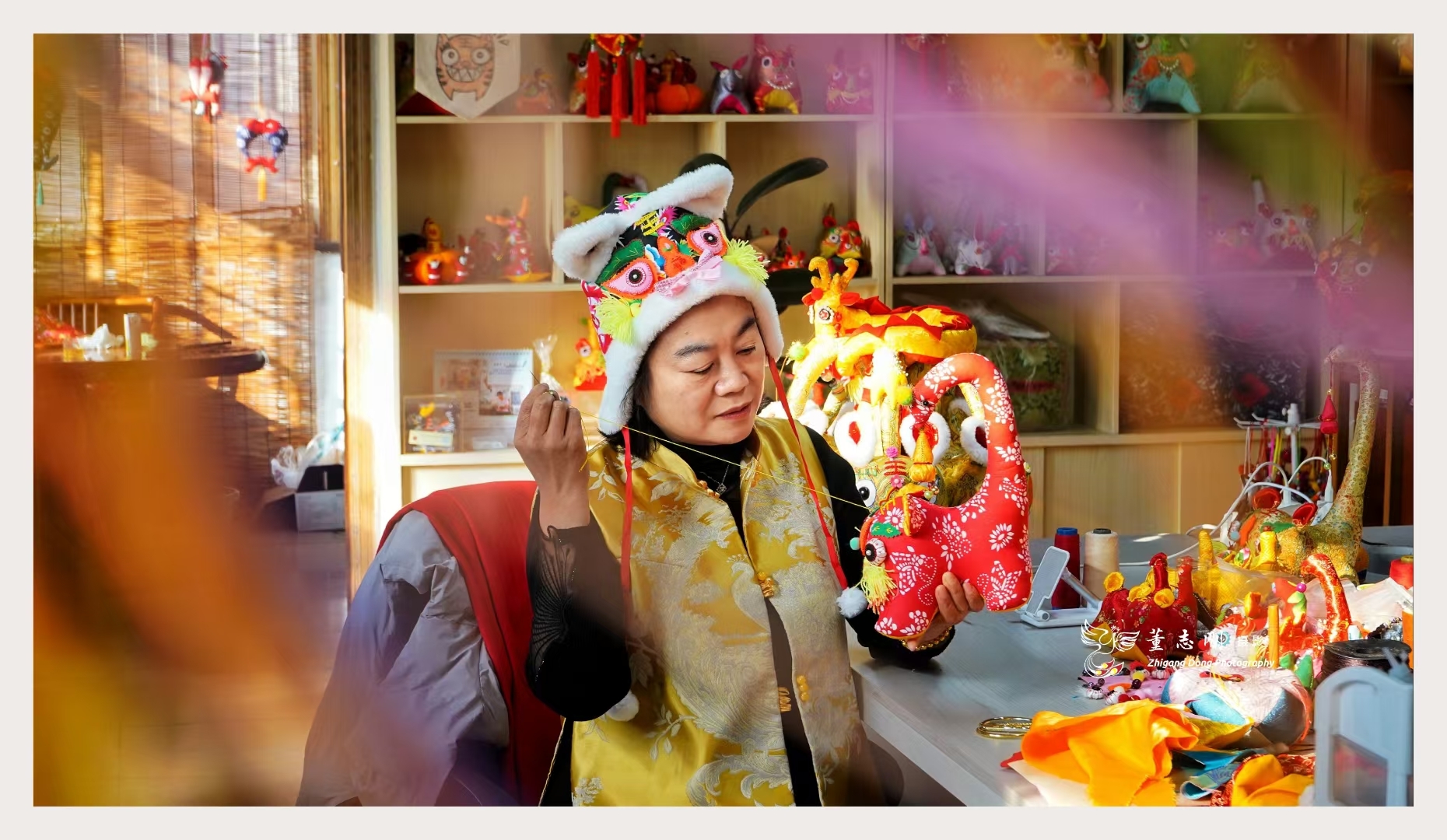 青岛乡里乡亲｜孙文娟：指尖绣虎魂 匠心织新景