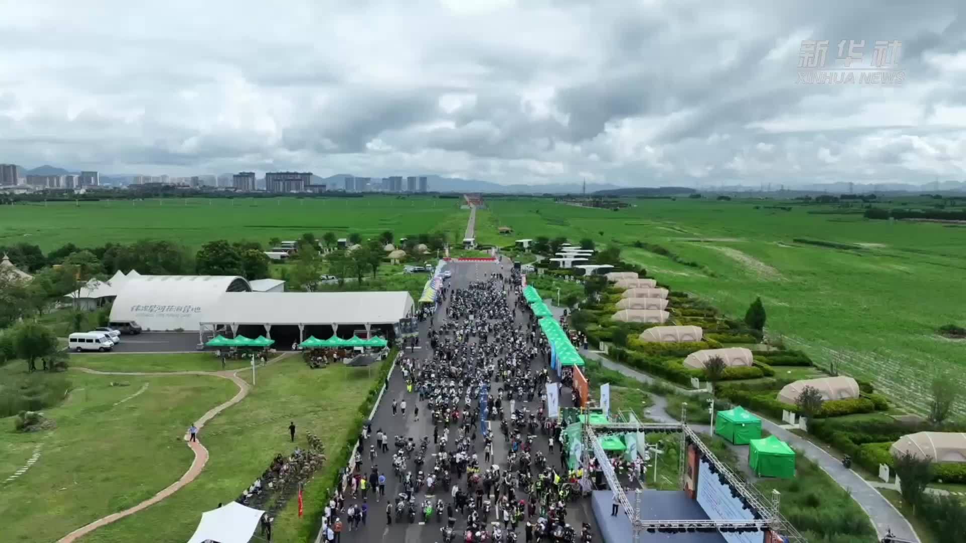 2025云南省乡村摩托嘉年华罗平站成功举办