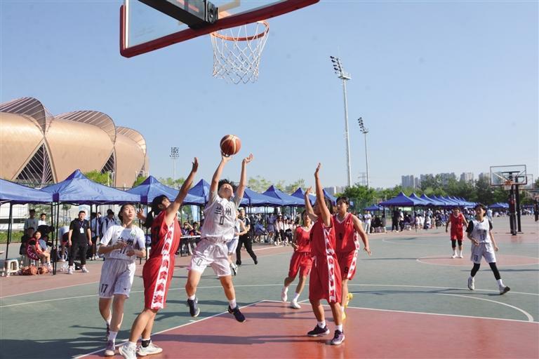 兰州女篮对战武威女篮