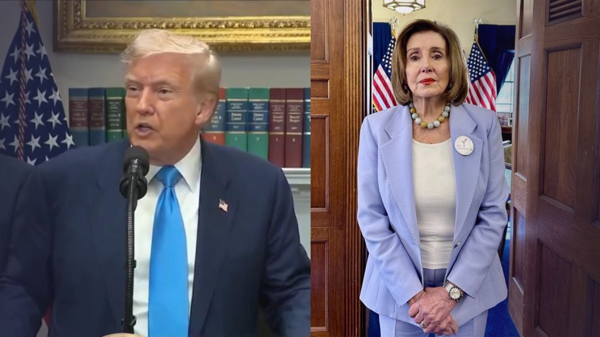 特朗普大骂“国会山股神”：佩洛西和丈夫通过内幕信息发大财，可耻