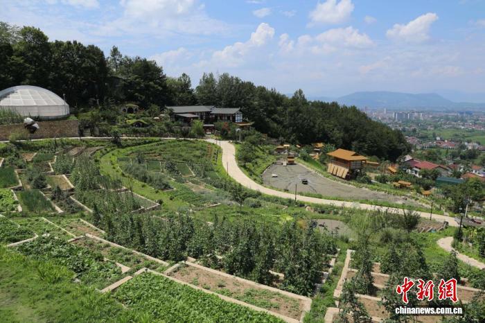 图为“芳香之旅”农文旅融合发展示范园。吴西檬 摄