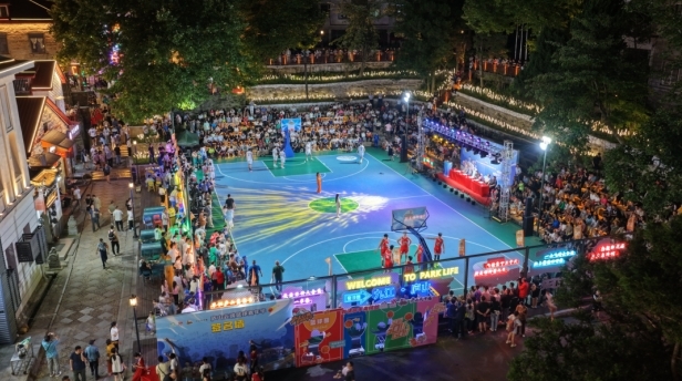 庐山“云端篮球嘉年华”燃爆夏日激情