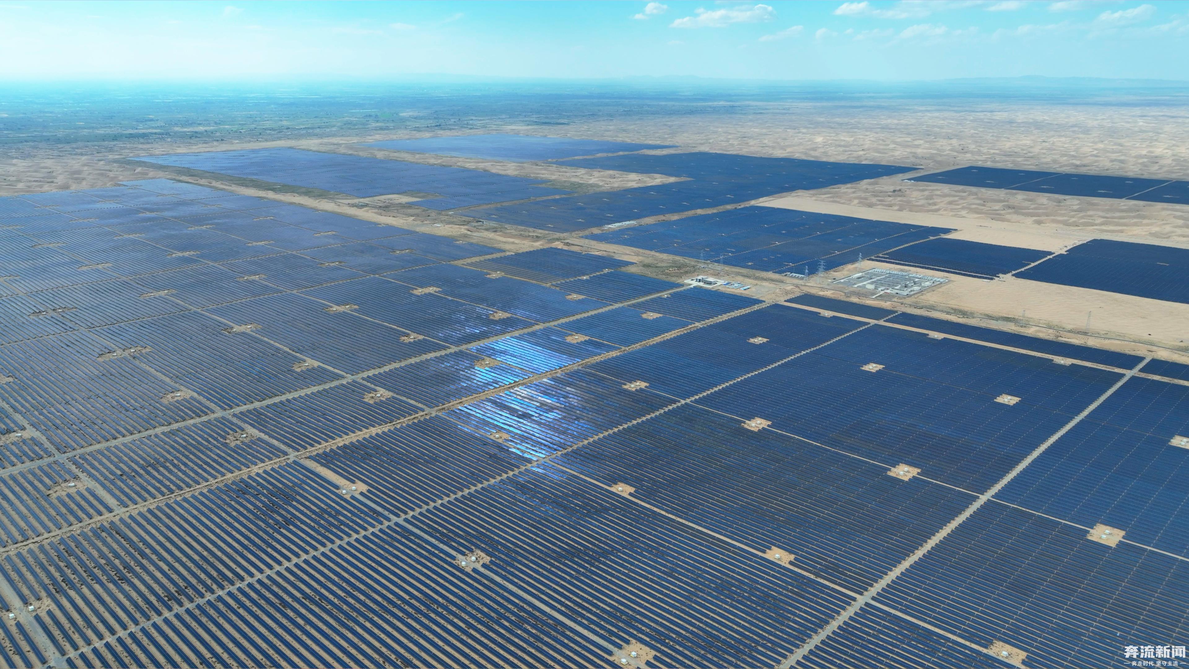 发电治沙还能养殖赚钱　甘肃沙漠“蓝海”上分