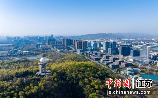 航拍南京生物医药谷。南京生物医药谷供图