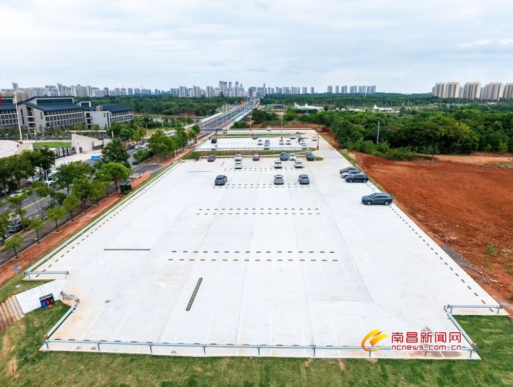 新增200余个停车位！南昌军事主题公园停车场部分已投入使用