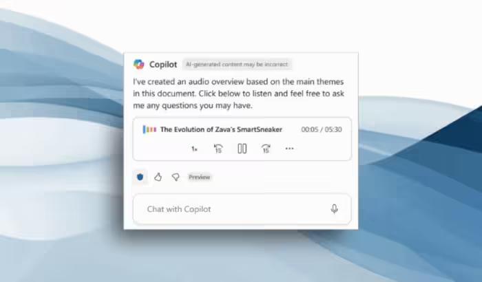 Audio Overview Microsoft Word Windows Web Hero