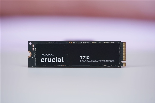 英睿达速度最快的Gen 5 SSD!T710 2TB图赏