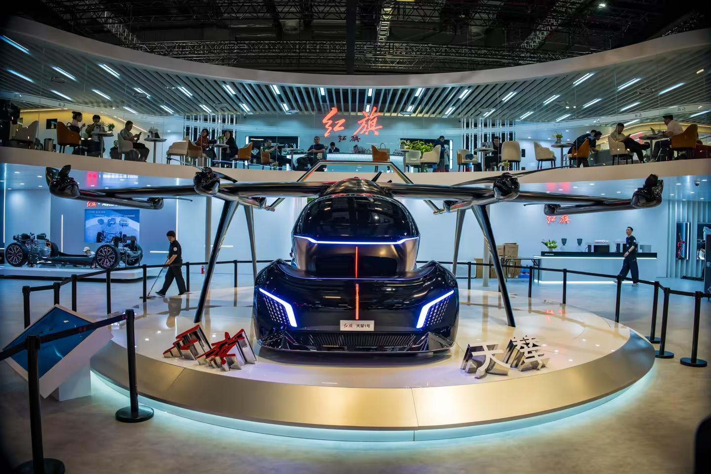 红旗飞行汽车目标2029年推出首款产品,2035年实现商业化载人飞行