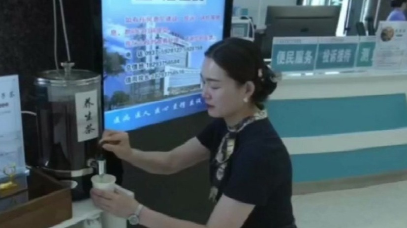 养生茶饮免费喝　肃州医疗卫生机构暖心服务超走新