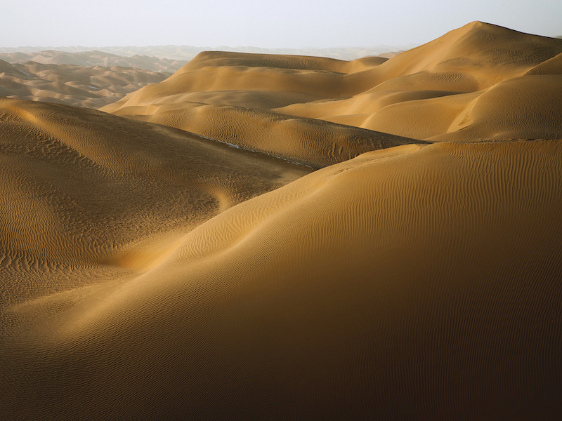 壮丽的塔克拉玛干大沙漠