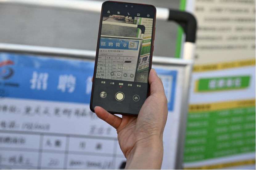 山东即墨：伴着清凉找工作 灯火“点亮”就业新机遇