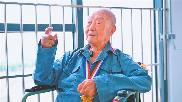 牛明洲近照。 新余市退役軍人事務(wù)局提供